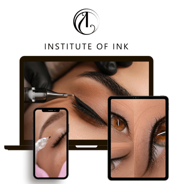 Eyeliner Cosmetic tattoo online course Courses with Institute of ink www.instituteofink.com