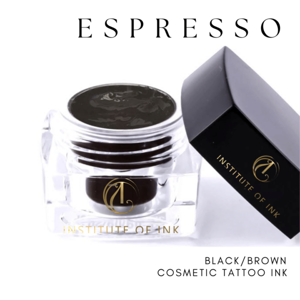 Essential-Cosmetic-tattoo-pigments espresso dark brown www.instituteofink.com