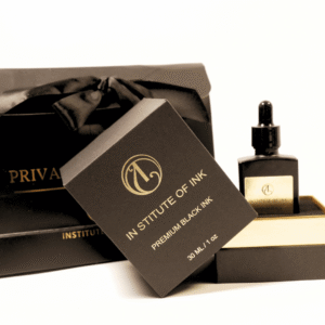Premium Black Fine Line Tattoo Ink – 30 ml by Institute of Ink