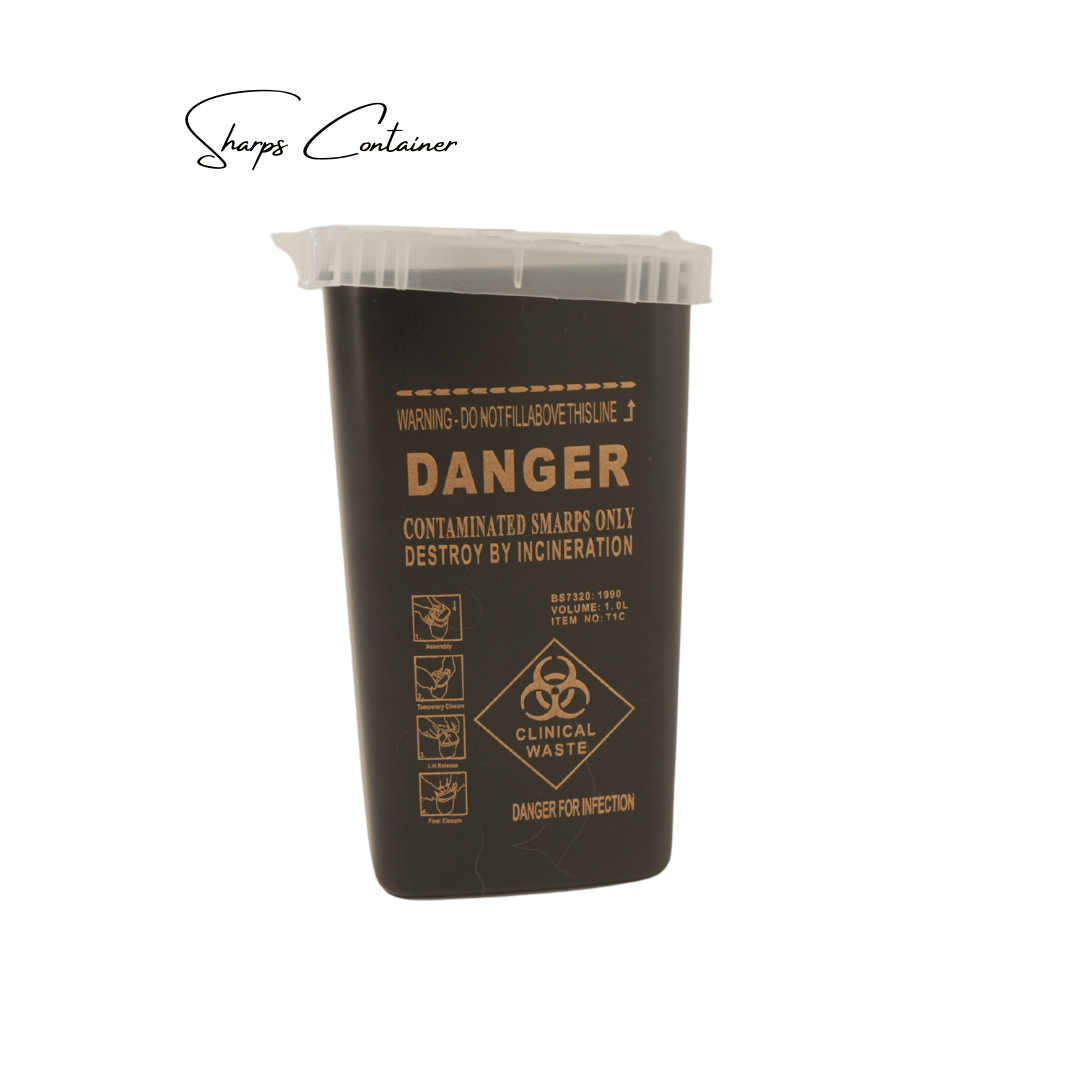 Fine Line Tattoo Sharps Container
