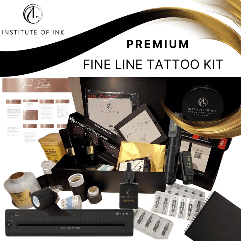 Premium Fine Line Tattoo Kit - Learn Cosmetic Tattoo and Fine Line ...