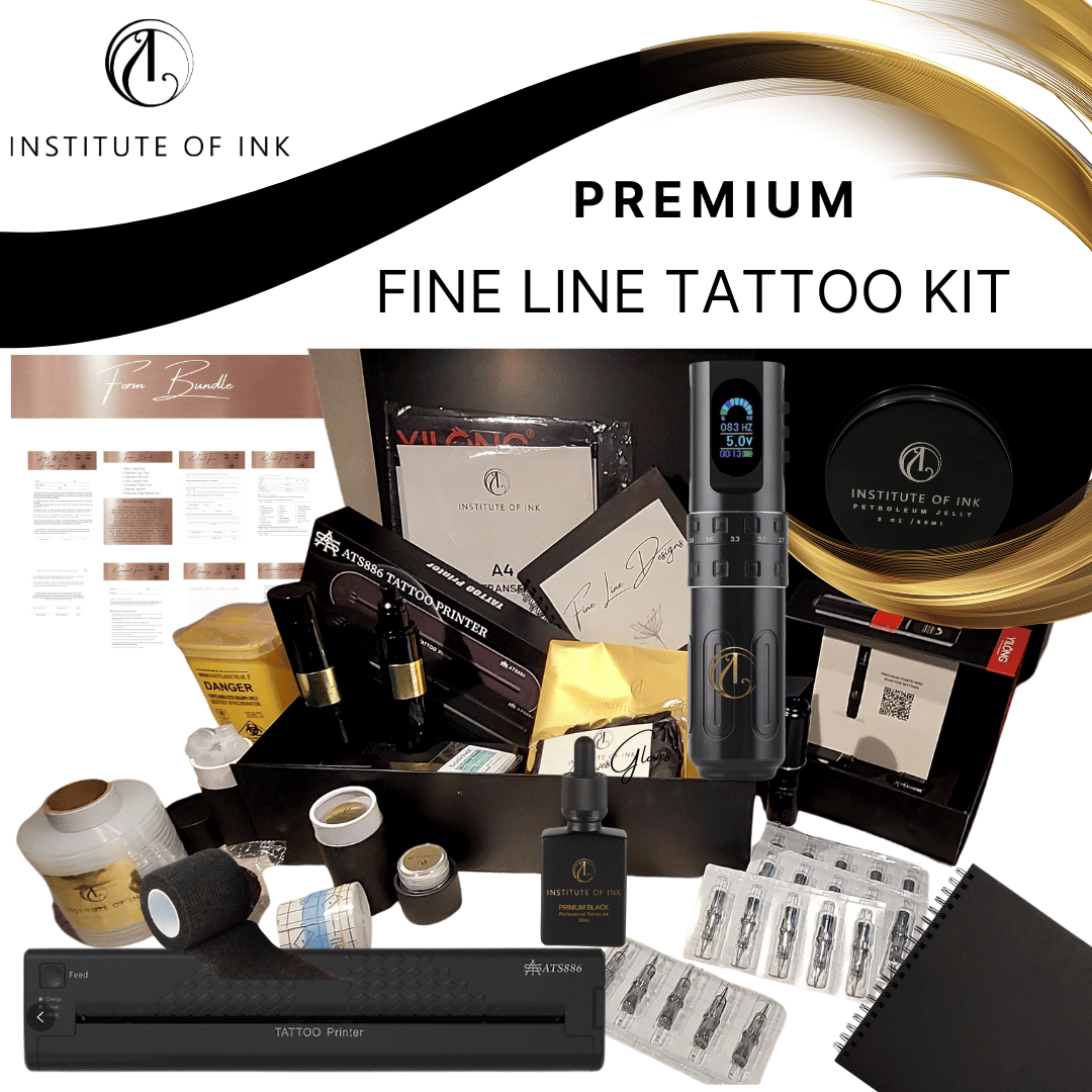 Fine Line Tattoo Kit content www.instituteofink.com