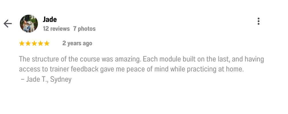 Positive student experience and feed back about the online fine line tattoo course PNG