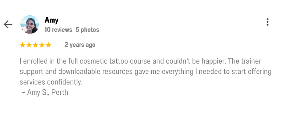 happy student form perth leaves 5 star review PNG