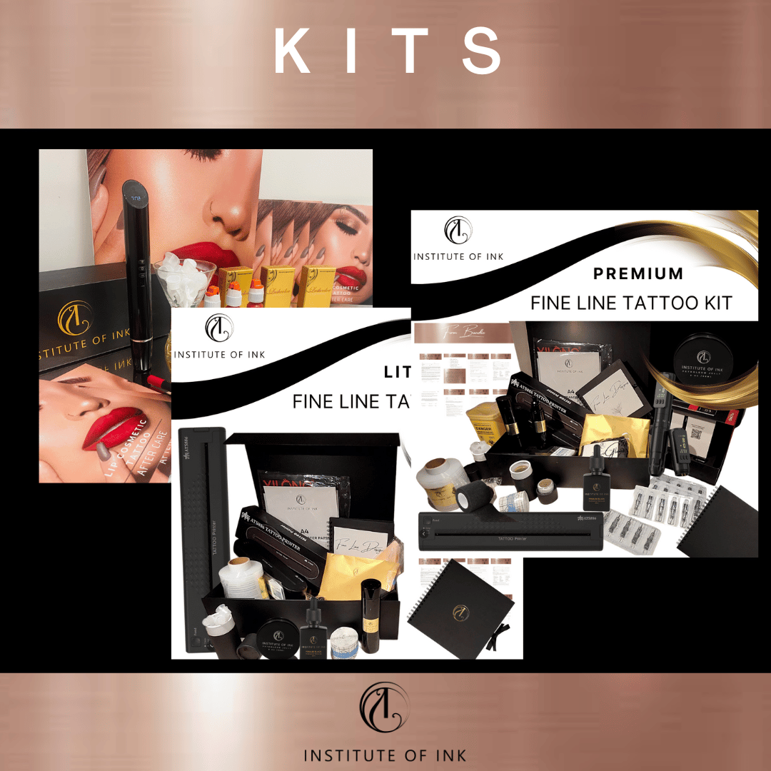 cosmetic and fine line tattoo kits