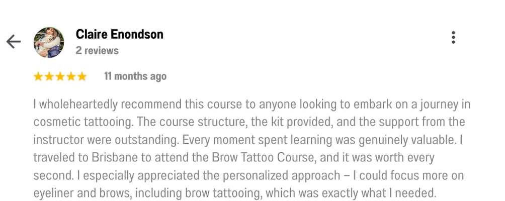 the trainer was experienced, the materials were professional,