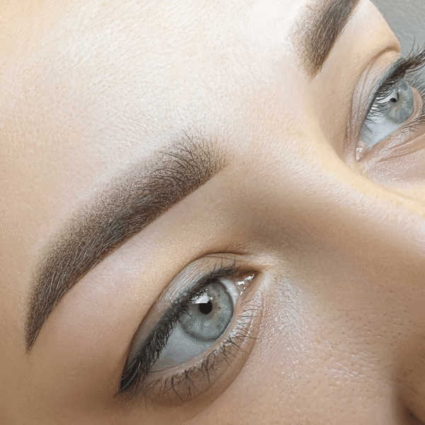 Healed results - mocha brow pigment color