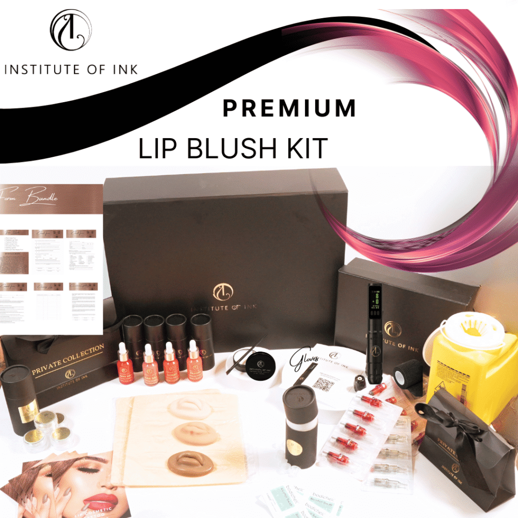Lip Blush Tattoo Kit www.instituteofink.com
