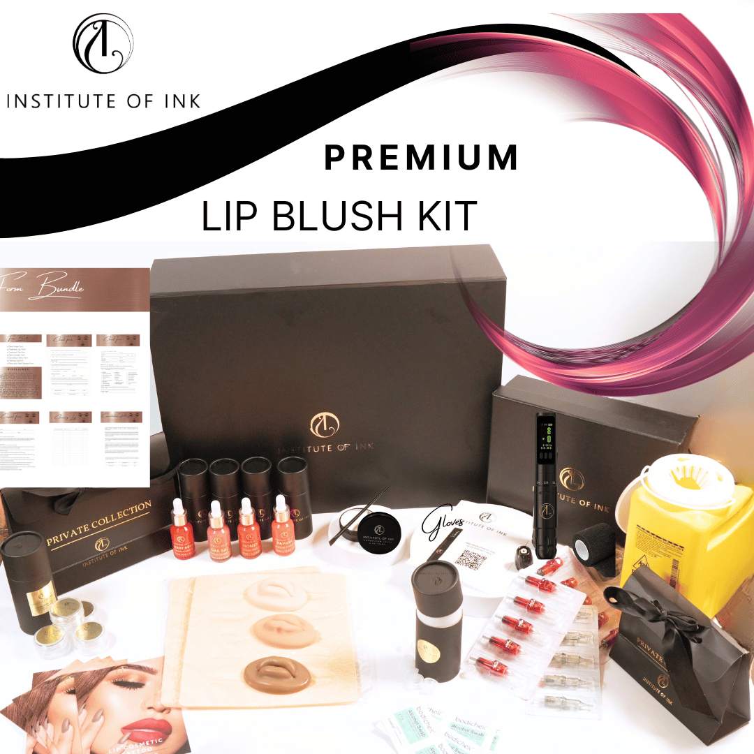 Lip Blush Tattoo Kit www.instituteofink.com