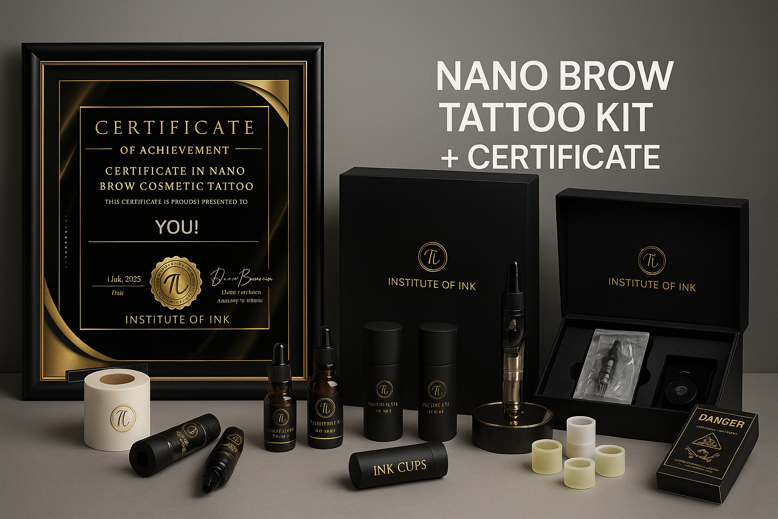 Nano Brow Online Course with Certificate and Kit Institute of Ink