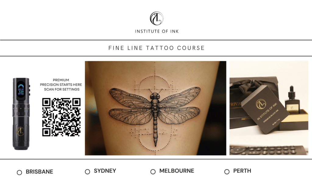FINE LINE TATTOO COURSE WWW.INSTITUTEOFINK.COM