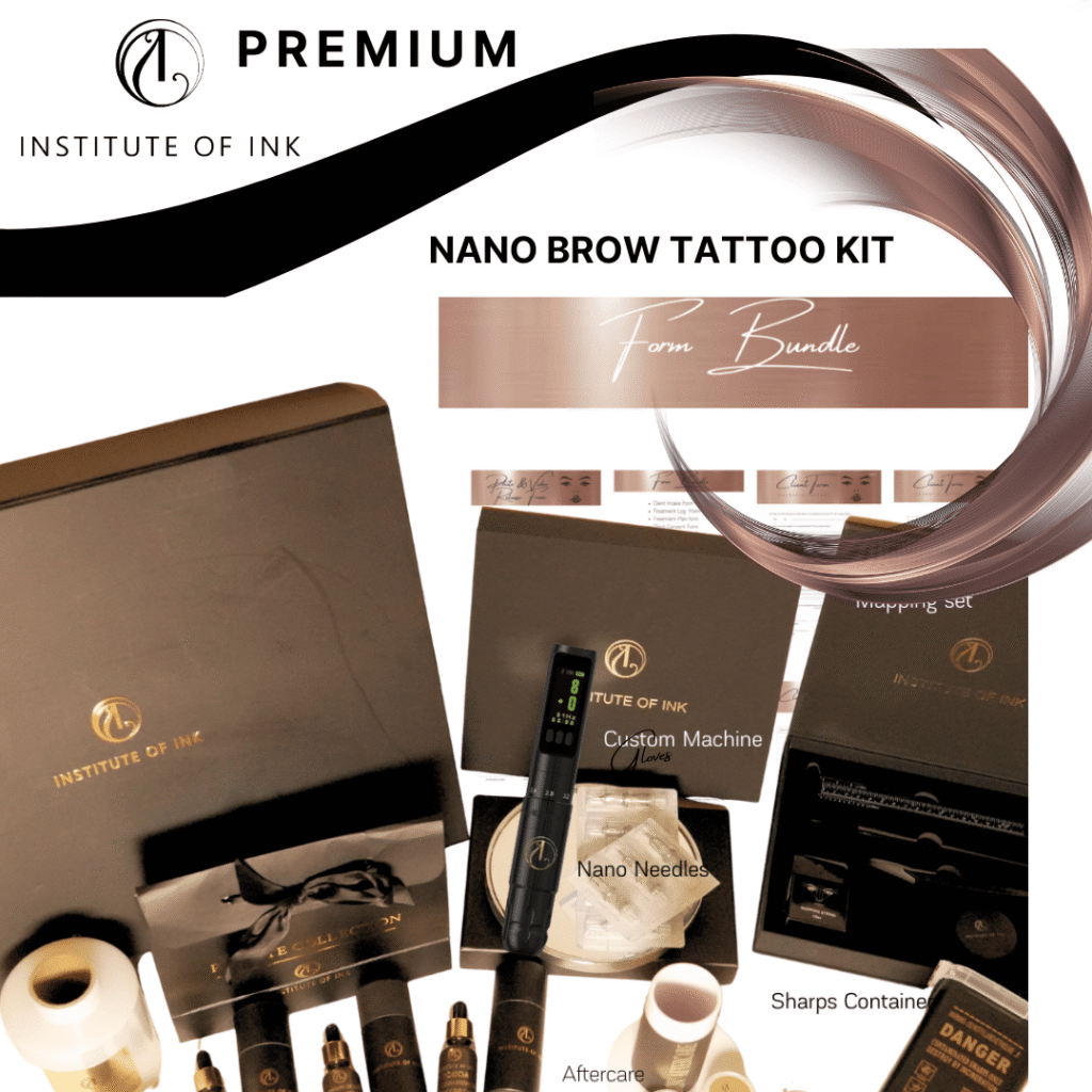Nano Brow Tattoo Kit www.instituteofink.com