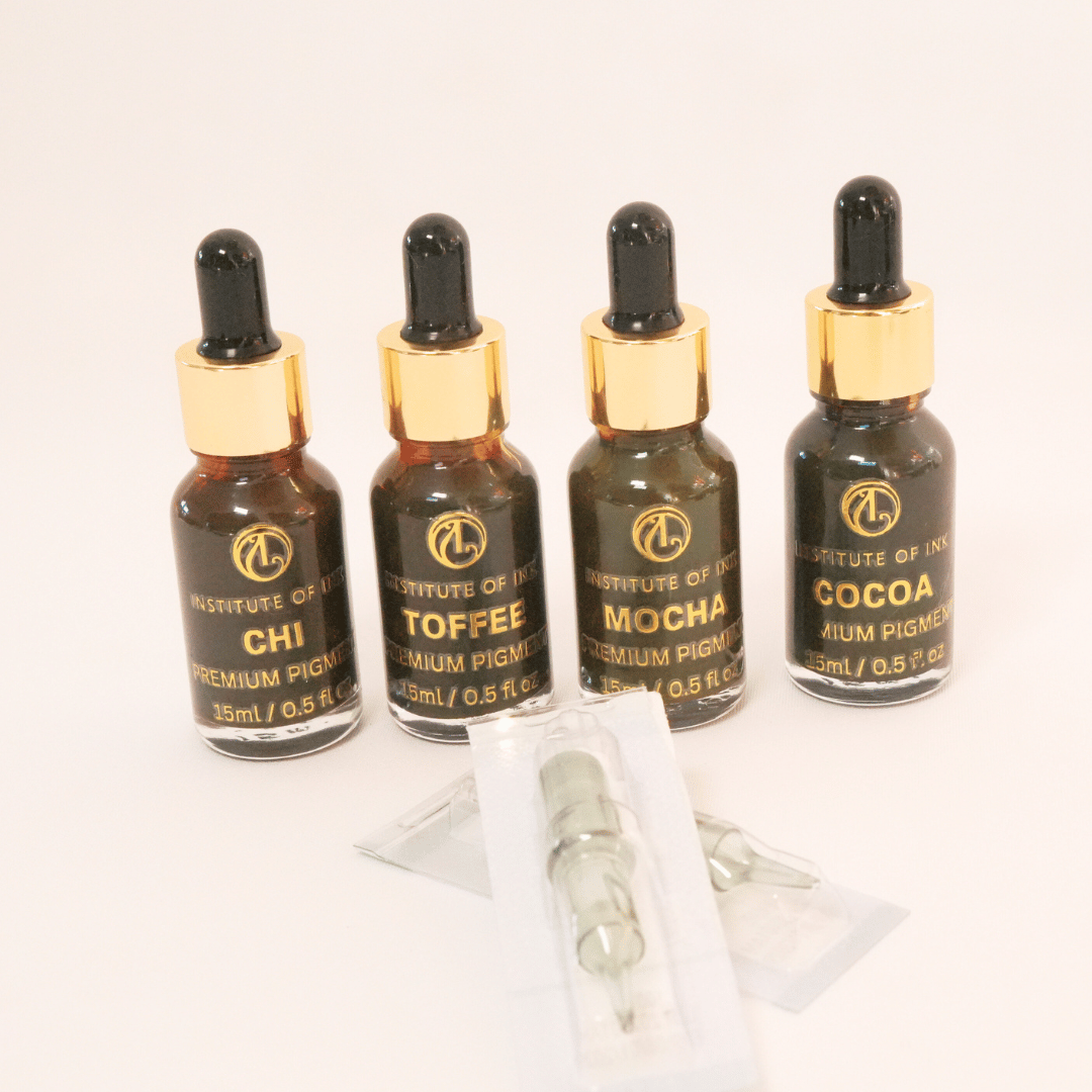 Hybrid brow pigments and universal 1RL nano cartridges for Nano Brows