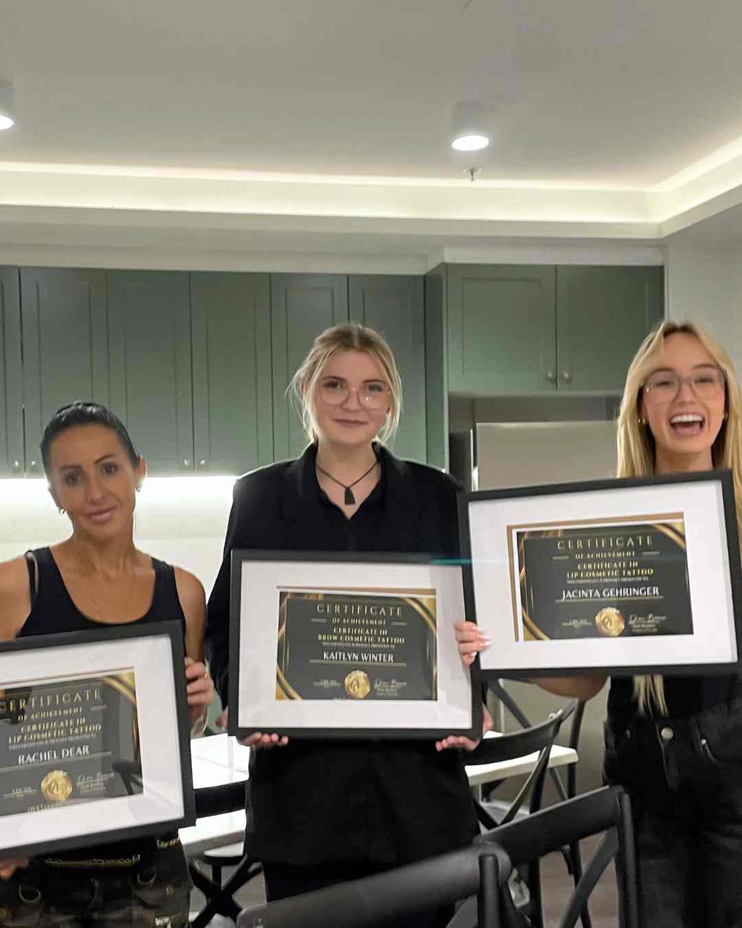 Certified Ombre and Powder Brow artists at Institute of Ink