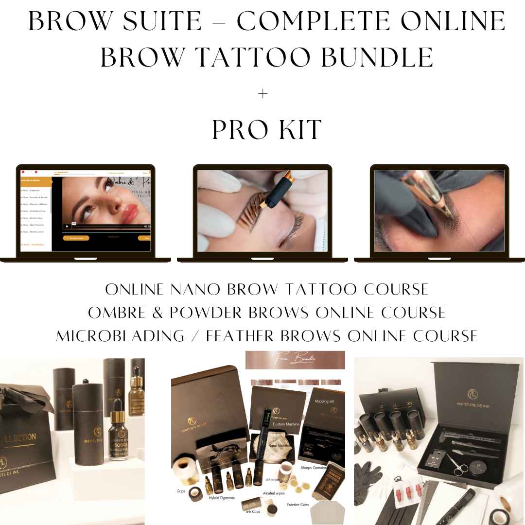 Brow Suite – Nano, Ombre & Microblading Online + Professional Kit