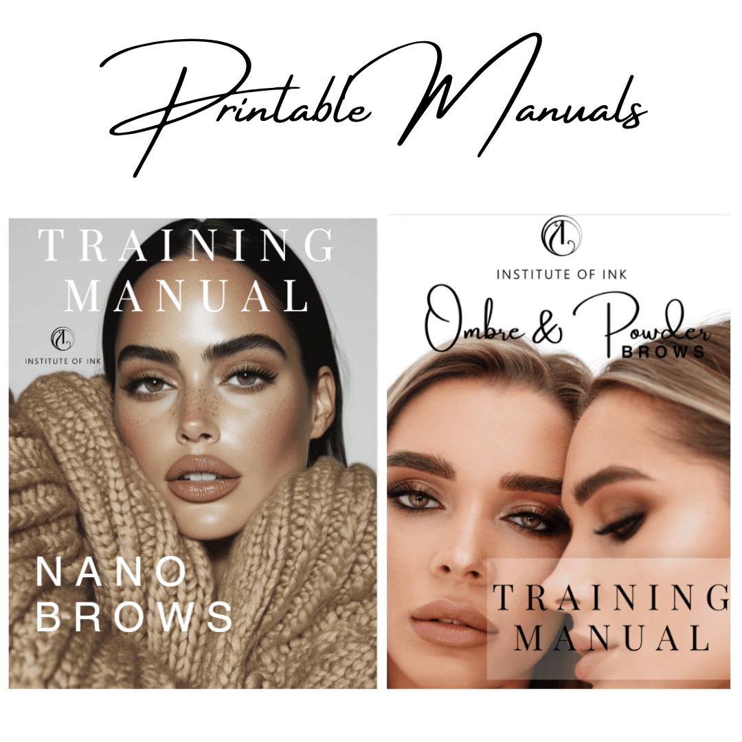 Training Manuals Techniques in the ombre and nano course institute of ink