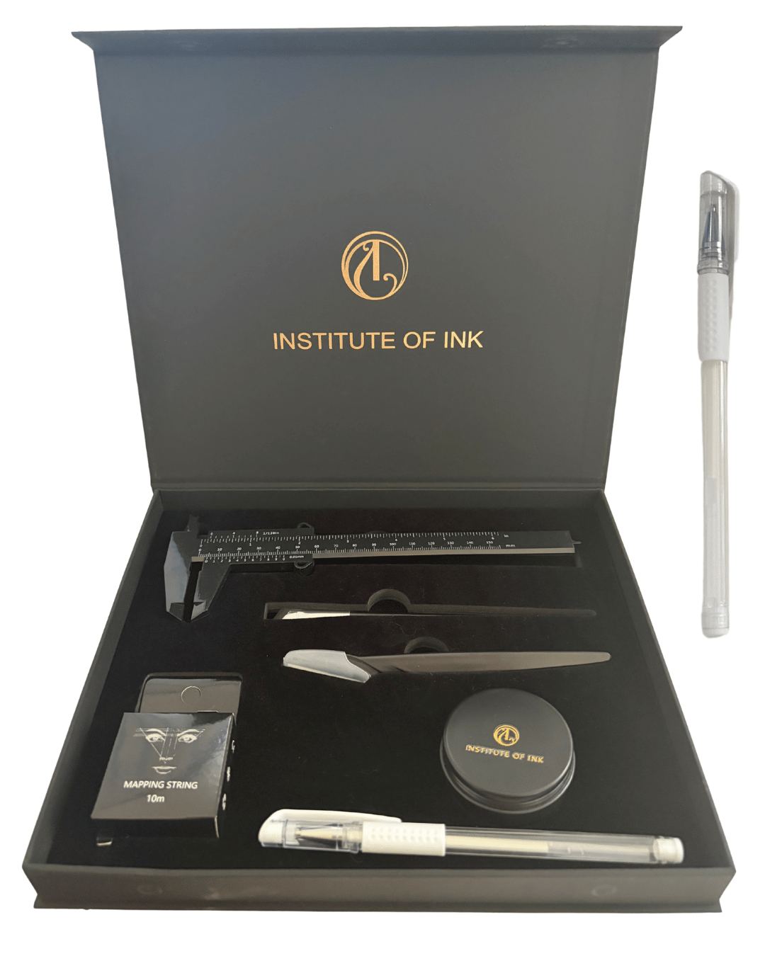 Institute of Ink Brow Mapping Kit with White Gel Pen